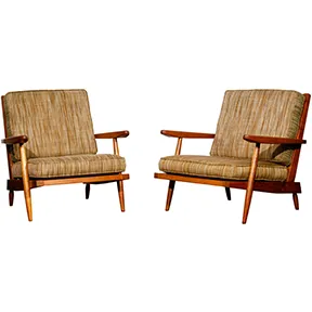 George-Nakashima-Cushion-Chairs